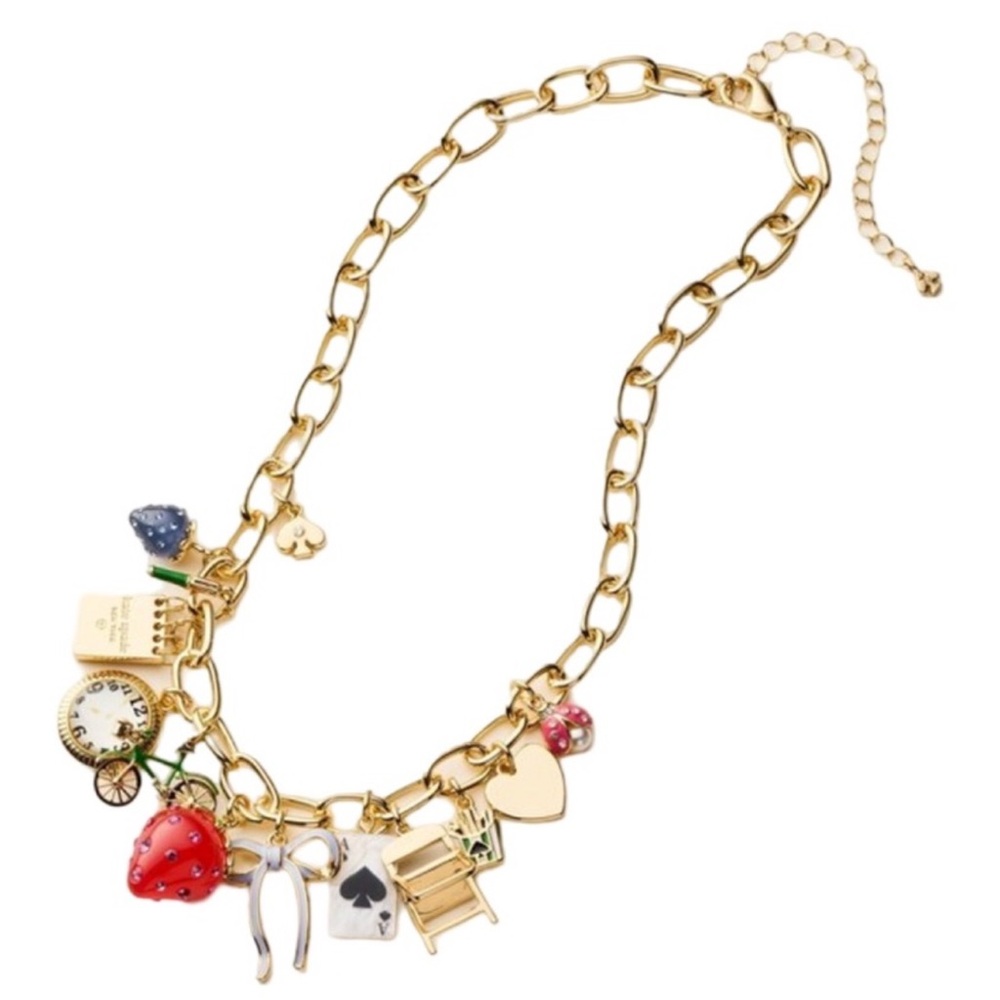 Kate Spade x Target Charm Necklace. NWT! Sold out online!